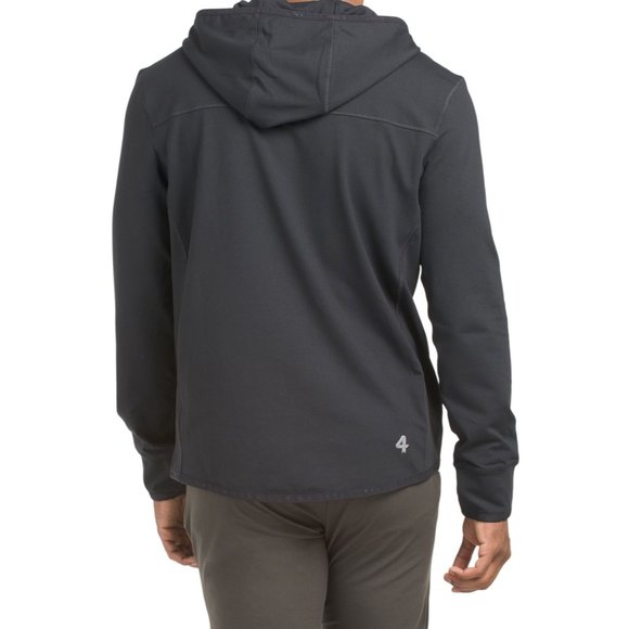 FOURLAPS Recycled Equip XL Hooded Jacket Full Zip Grey - Picture 2 of 2